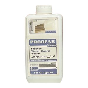 آبگریز کننده سطوح گچی پروفاب مدل pw190 حجم 1 لیتر